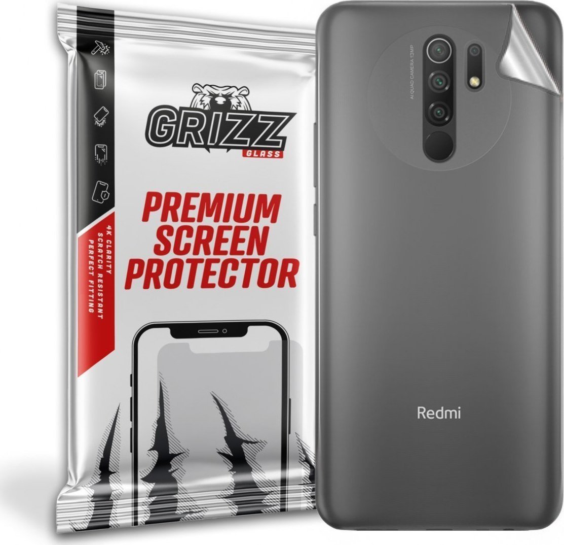 Folie protectie spate, GrizzGlass SatinSkin pentru Xiaomi Redmi 10
