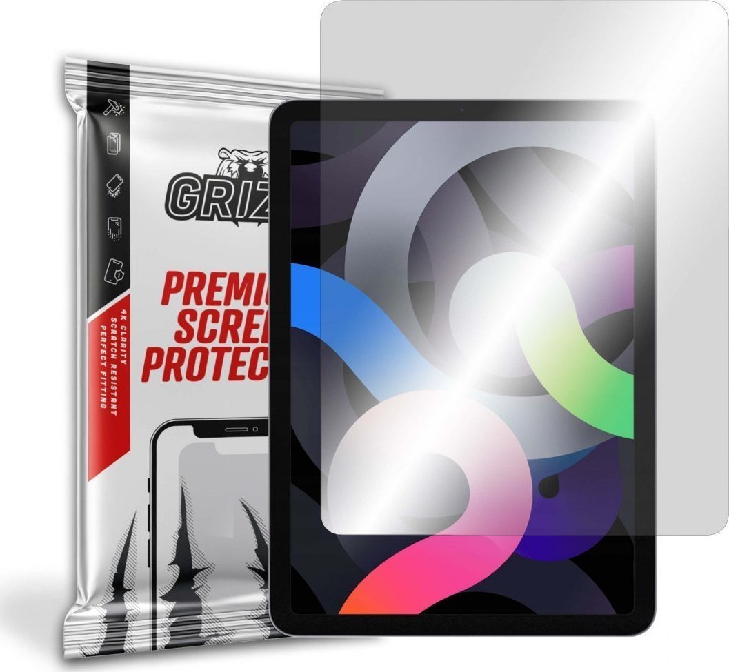 Folii protectie tablete - GrizzGlass Grizz hibrid de sticlă Apple iPad Air 10.9 2020 (a patra generație)