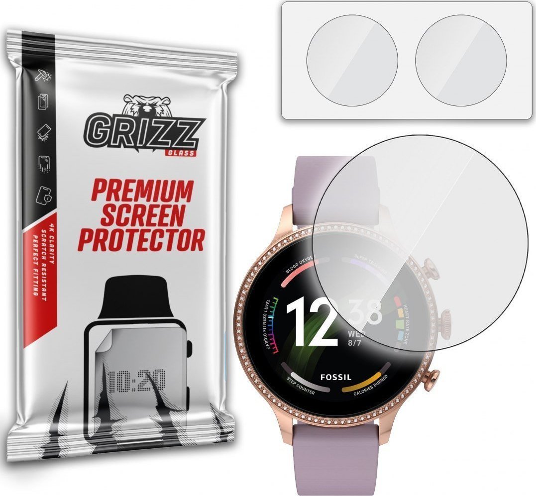 Accesorii ceasuri - GrizzGlass Sticlă hibridă Grizz pentru ceasuri de 38 mm