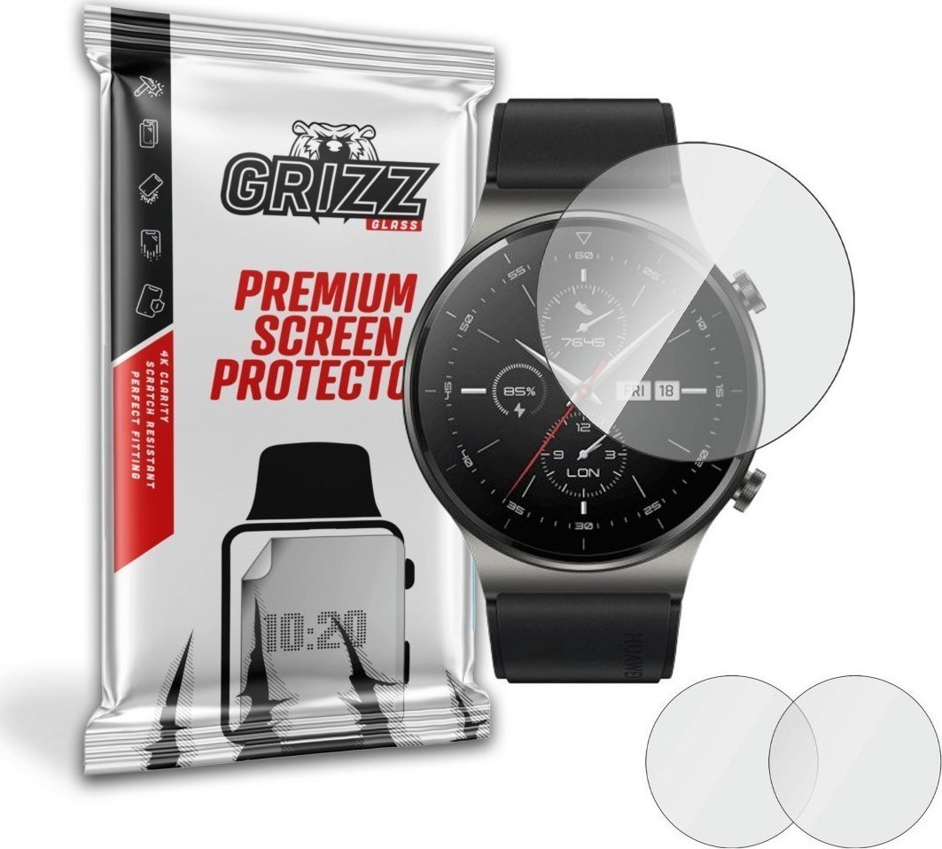 Accesorii Smartwatch - GrizzGlass Huawei Watch GT2 Pro Geam hibrid Grizz