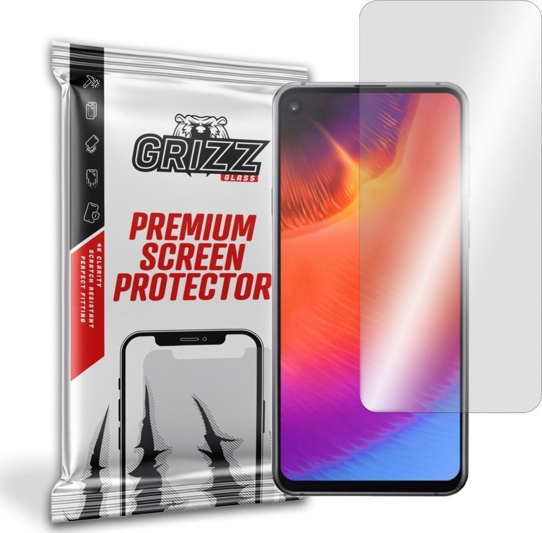 Folie protectie Galaxy A9 Pro 2019 Grizz Glass, Sticla, Transparent
