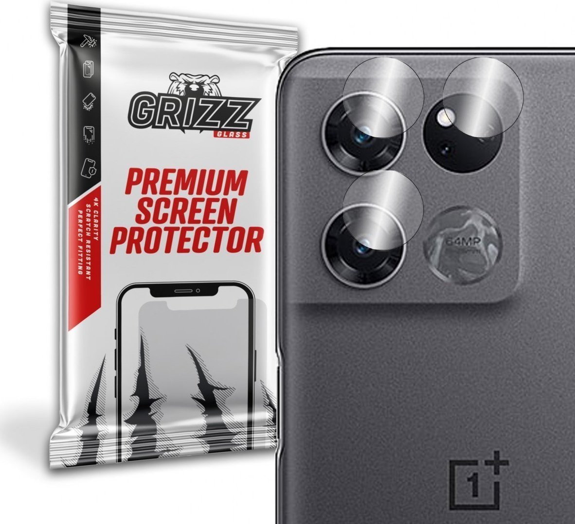 Sticlă GrizzGlass Hybrid pentru camera foto Grizz OnePlus Ace Racing Edition