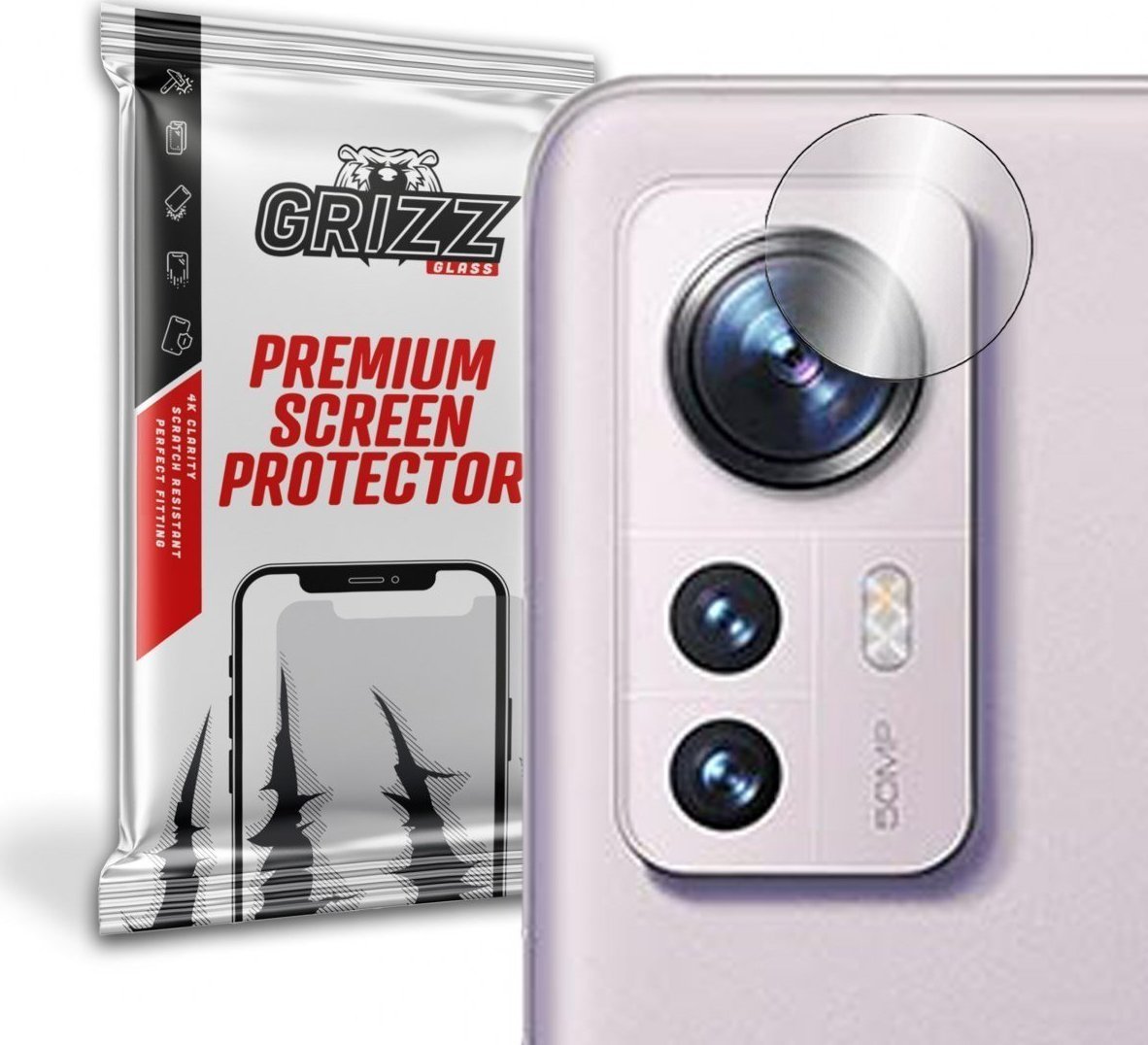 Sticlă GrizzGlass Hybrid pentru camera foto Grizz Xiaomi 12 Pro Dimensity Edition