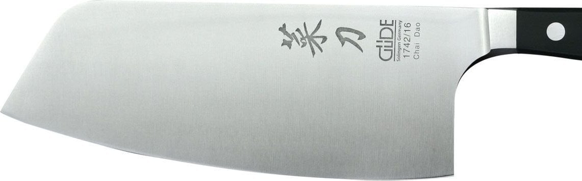 Gude Güde Alpha cooking knife Chai Dao POM black 16 cm 1742/16