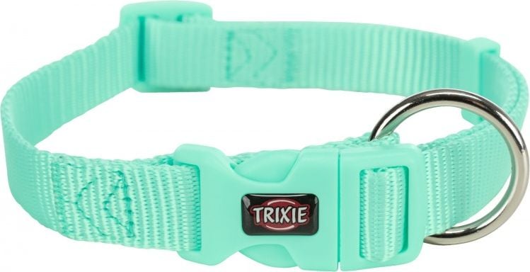 Guler pentru câini Trixie Premium, mentă, L–XL: 40–65 cm/25 mm