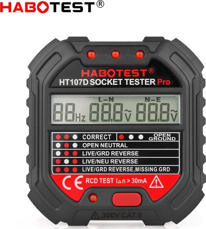 Habotest Tester de prize cu afișaj digital Habotest HT107D universal