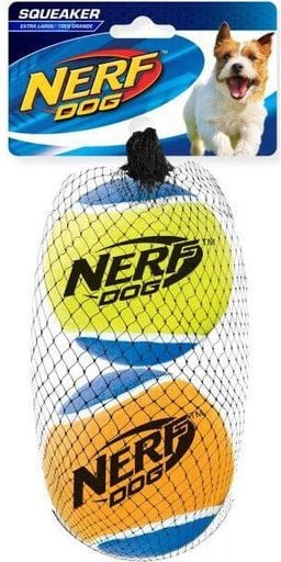 Nerf Fotbal Tenis Piszczac 2p mare