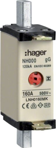 Siguranță NH00 160A gG 500V WT-00 (LNH0160MK)