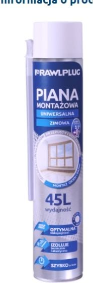 Handheld PU 750ml de montare universală pentru iarnă 45l (RPS-W) spumă