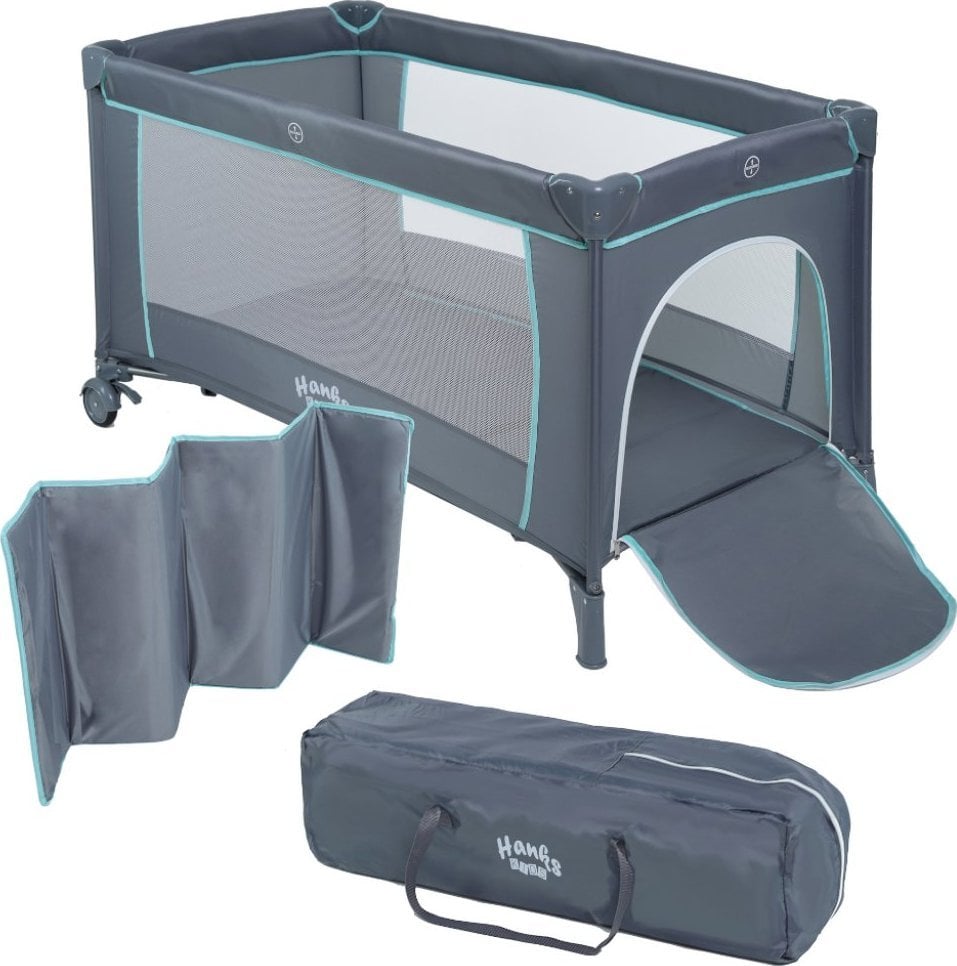 Hanks Kids PATUT DE CĂLĂTORIE SIMPLE GREY HANKSKIDS