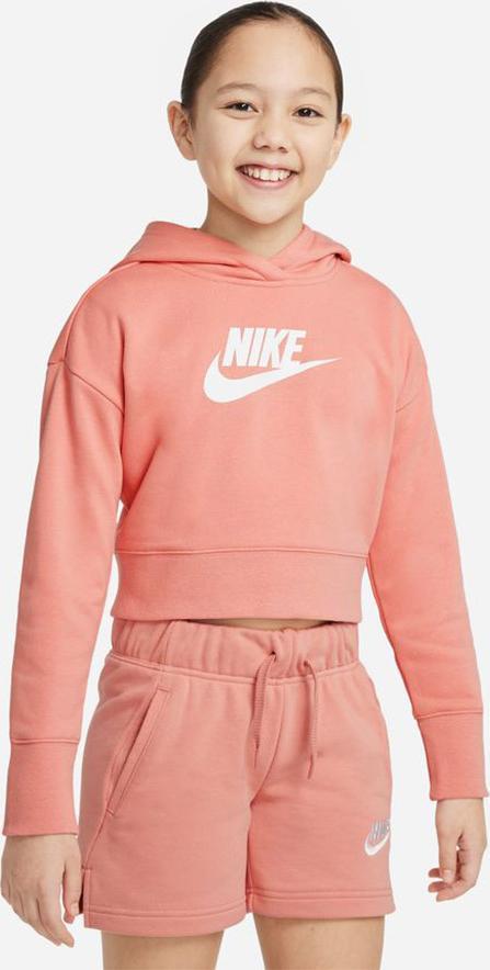 Hanorac Nike Nike Sportswear Club copii mari (fete) DC7210 824 DC7210 824 roz XL (158-170)