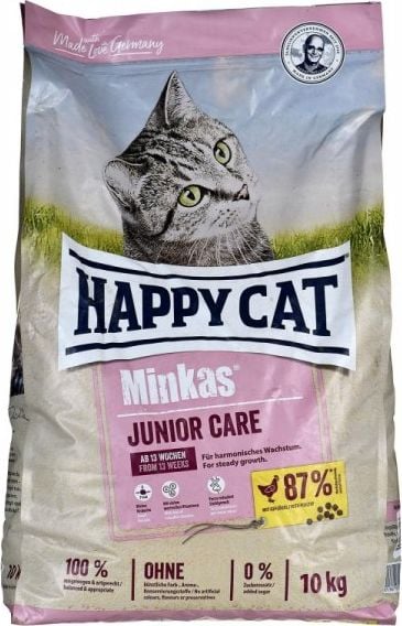 Happy Cat Happy Cat Minkas Junior Care Păsări de curte 10 kg