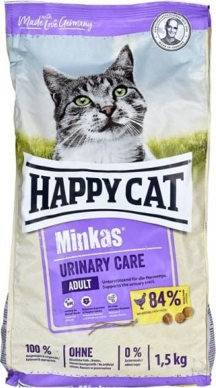 Happy Cat Happy Cat Minkas Urinary Care - rinichi sanatosi, pasari 1,5 kg