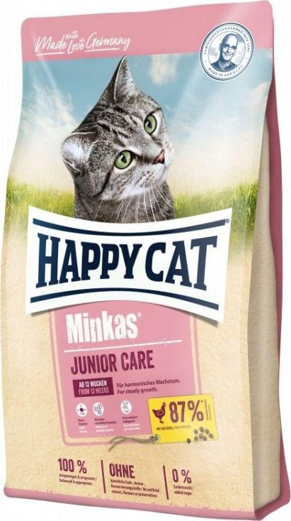 Happy Cat Minkas Junior Care Păsări de curte 500g
