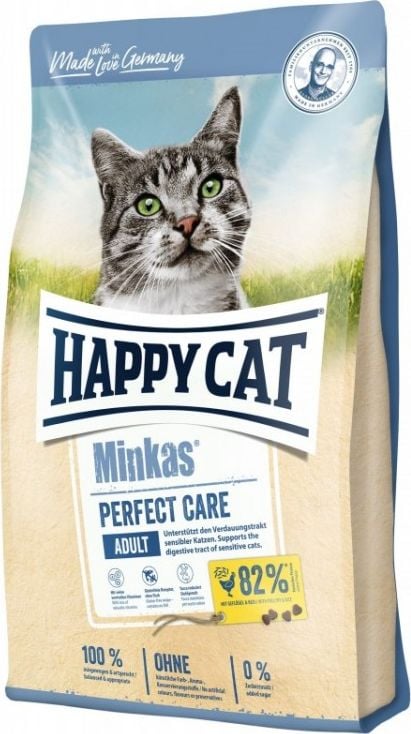 Happy Cat Minkas Perfect Care carne de pasăre și orez, 500 g