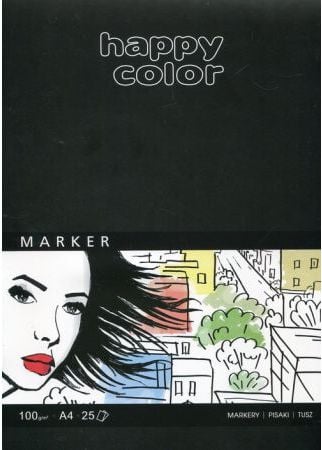 Hartie si produse din hartie - Bloc de marcaj Happy Color A4 25k alb