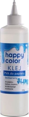 Adezivi si benzi adezive - Lipici de hârtie Happy Color PVA sticla HAPPY COLOR 250g Happy Color