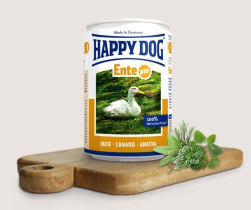 Happy Dog Conserva cu Rata, 400 g