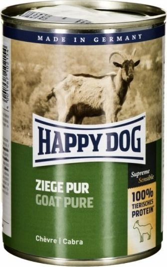 Happy Dog Dog Can - Capră (Ziege Pur) 400g