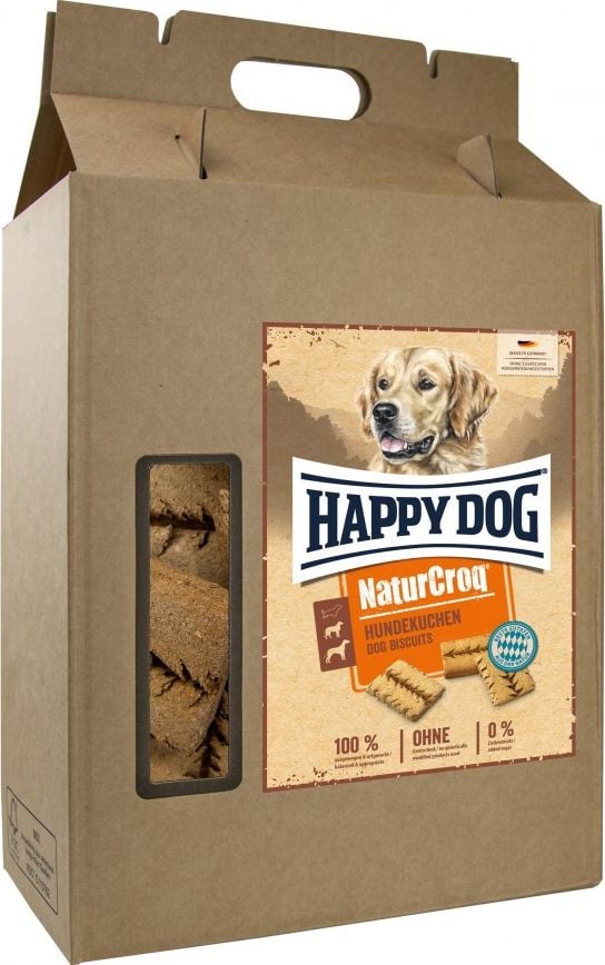 Happy Dog NaturCroq Hundekuchen, biscuiți copți, pentru câini mijlocii și mari, 5 kg
