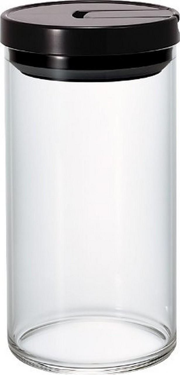 Recipient pentru ceai Hario Canister de sticlă L MCN-300B (1000 ml)