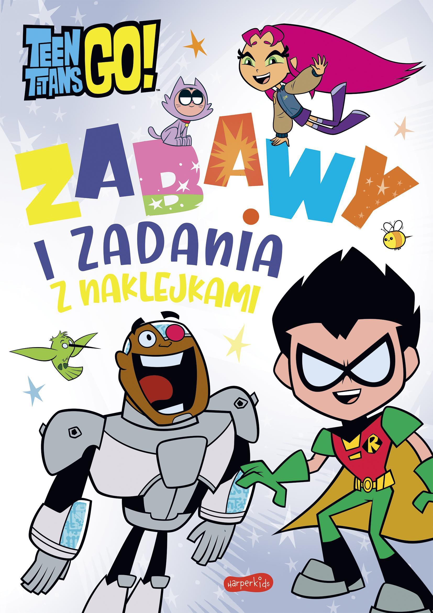 Acțiunea Harperkids Teen Titans! Jocuri și sarcini cu autocolante