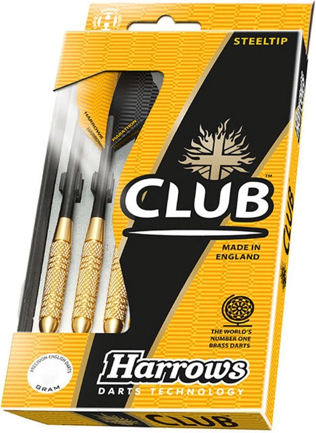 Harrows Rzutki Steeltip Club Brass 19g (H0068-19)