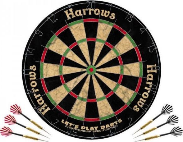 Harrows Set de joc Harrows Let&apos;s Play Darts HS-TNK-000013312, Dimensiune: N/A