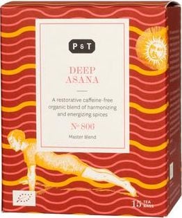 Hârtie și amp; Tea Paper Tea - Deep Asana - 15 plicuri