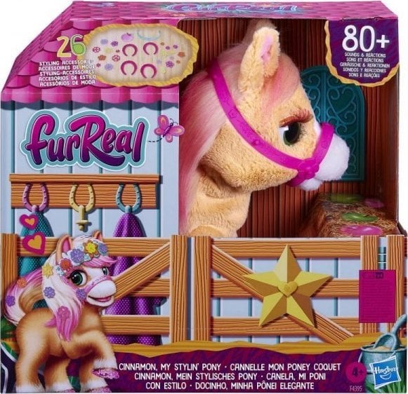 Hasbro Hasbro FurReal Cinnamon My Stylin Pony Jucărie moale