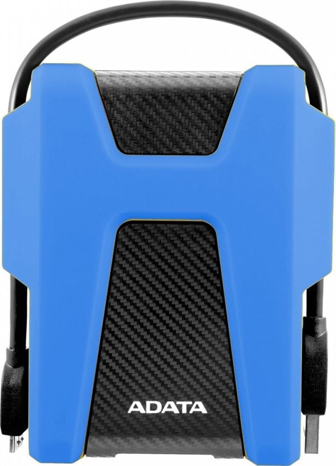 HDD Extern ADATA Durable HD680 1TB, Shock Sensor, 2.5`, USB 3.1, Albastru