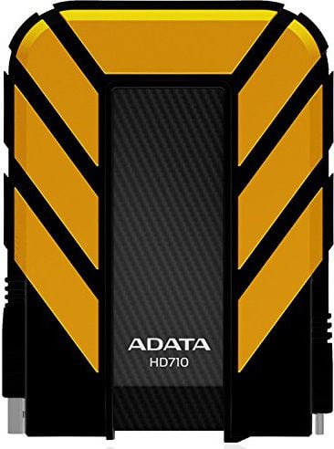 HDD extern ADATA Durable HD710 Pro, 2TB, 2.5`, USB 3.1, Galben