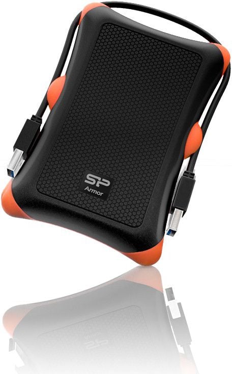 HDD extern portabil Silicon Power Armor A30 2TB, Anti-shock, USB 3.0, Negru