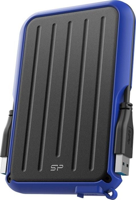 HDD extern portabil Silicon Power Armor A66 5TB, Antishock, Waterproof, USB 3.2 Gen 1, Albastru