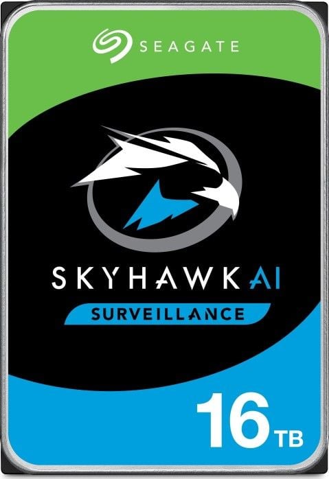 HDD Seagate SkyHawk™ AI 16TB, 7200RPM, 256MB cache, SATA-III