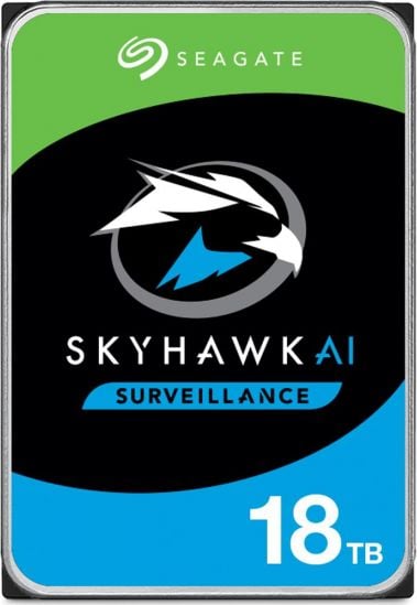 Hard Disk-uri server - HDD Seagate SkyHawk™ AI 18TB, 7200RPM, 256MB cache, SATA-III