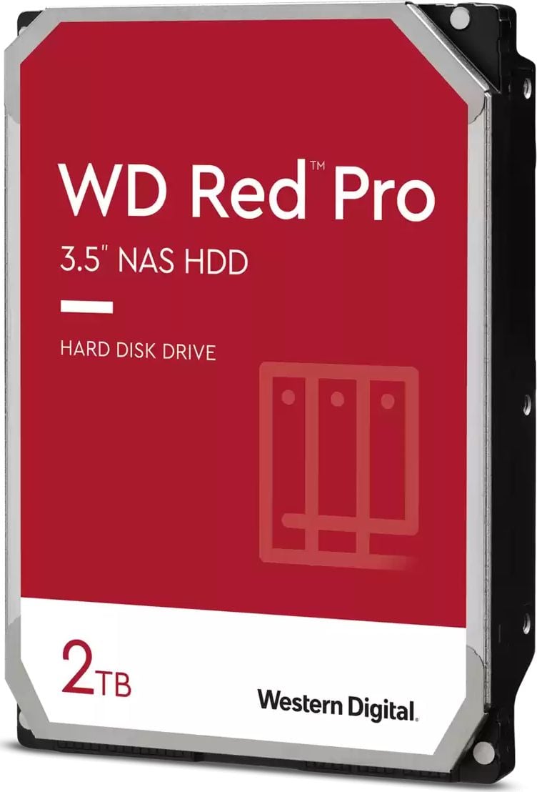 HDD WD Red Pro rev2, 2TB, 7200rpm, 64MB cache, SATA III