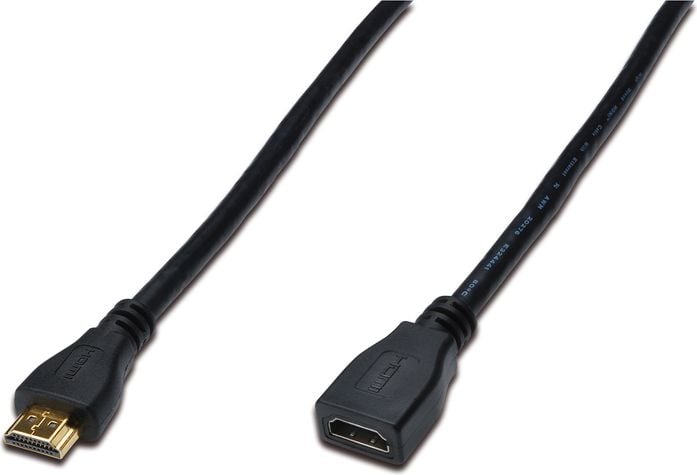 HDMI - HDMI, 5, negru (AK-330201-050-S)