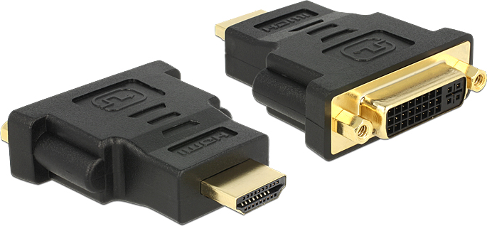 HDMI la DVI + 24 5 (/ F M) Negru (65467)