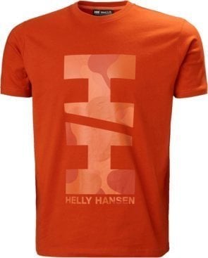 Tricou Helly Hansen Move Cotton pentru bărbați 53976_308 S Portocaliu