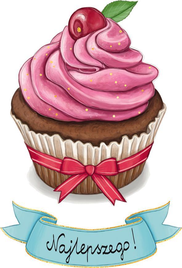 HENRY Card A5 cupcake