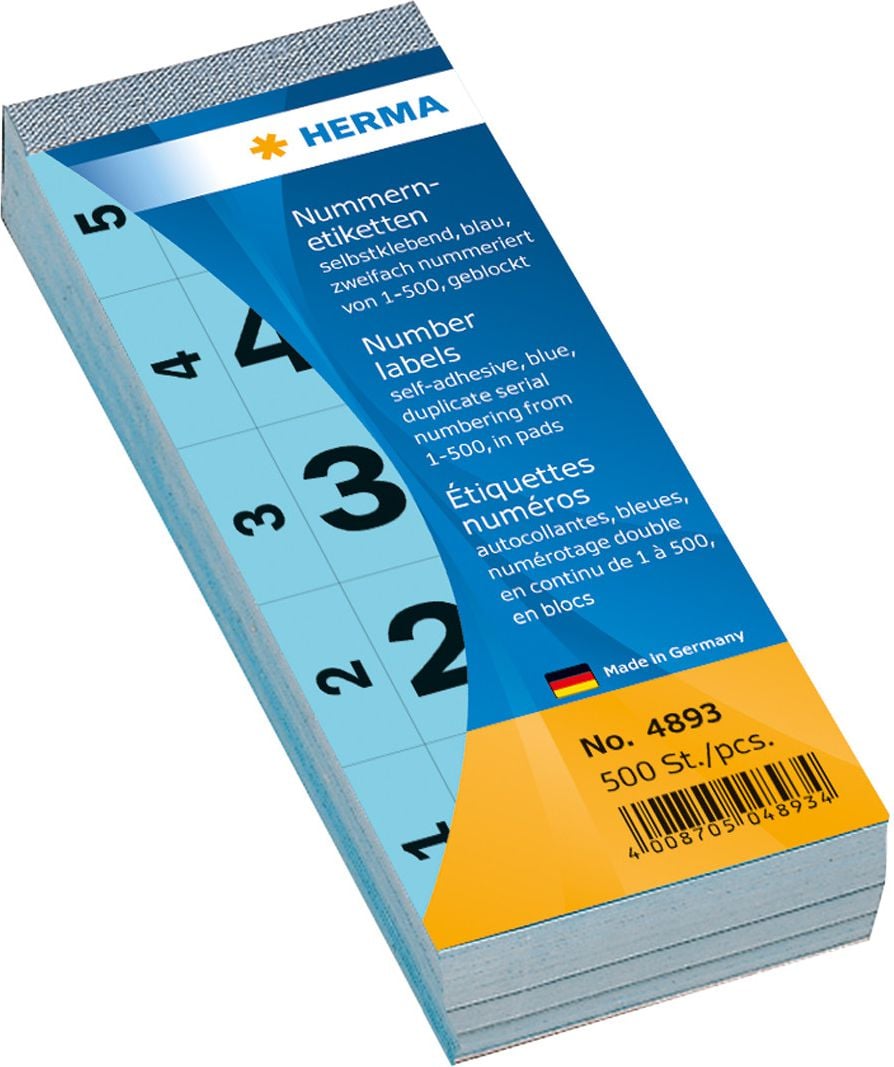 Etichete autoadezive Herma 28 x 56 mm / 500 buc (4893)