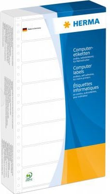 Etichete de calculator, o singura cale, 147.32 x 99,2 mm, alb, 1000 (8072)