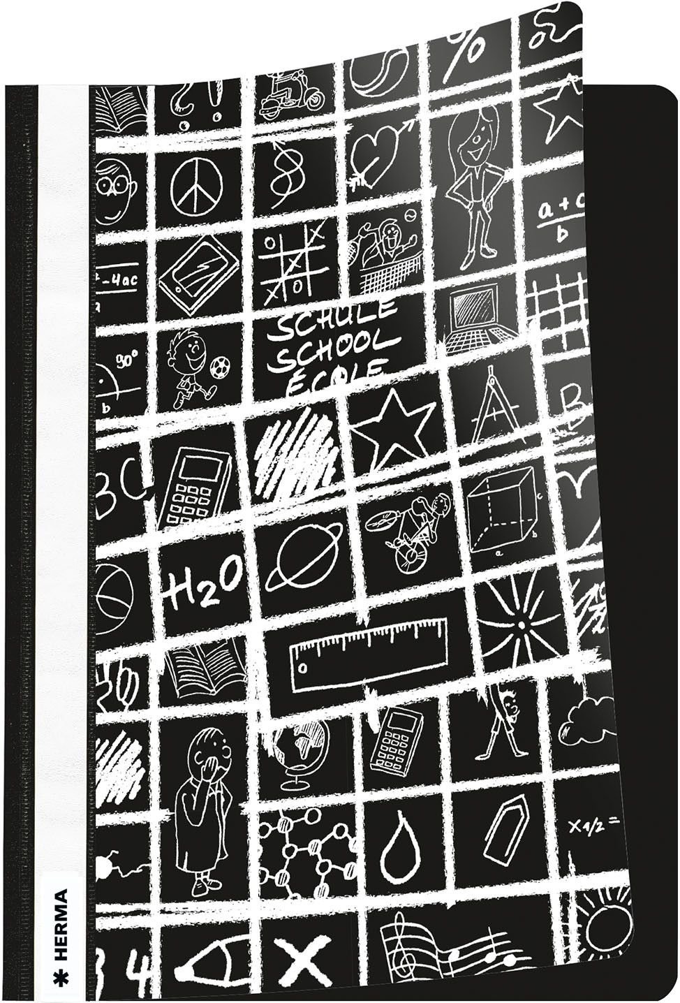 Dosare - Workbook, negru, A4, 10p. (19369)