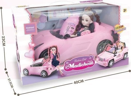 HH Poland Doll cu o mașină
