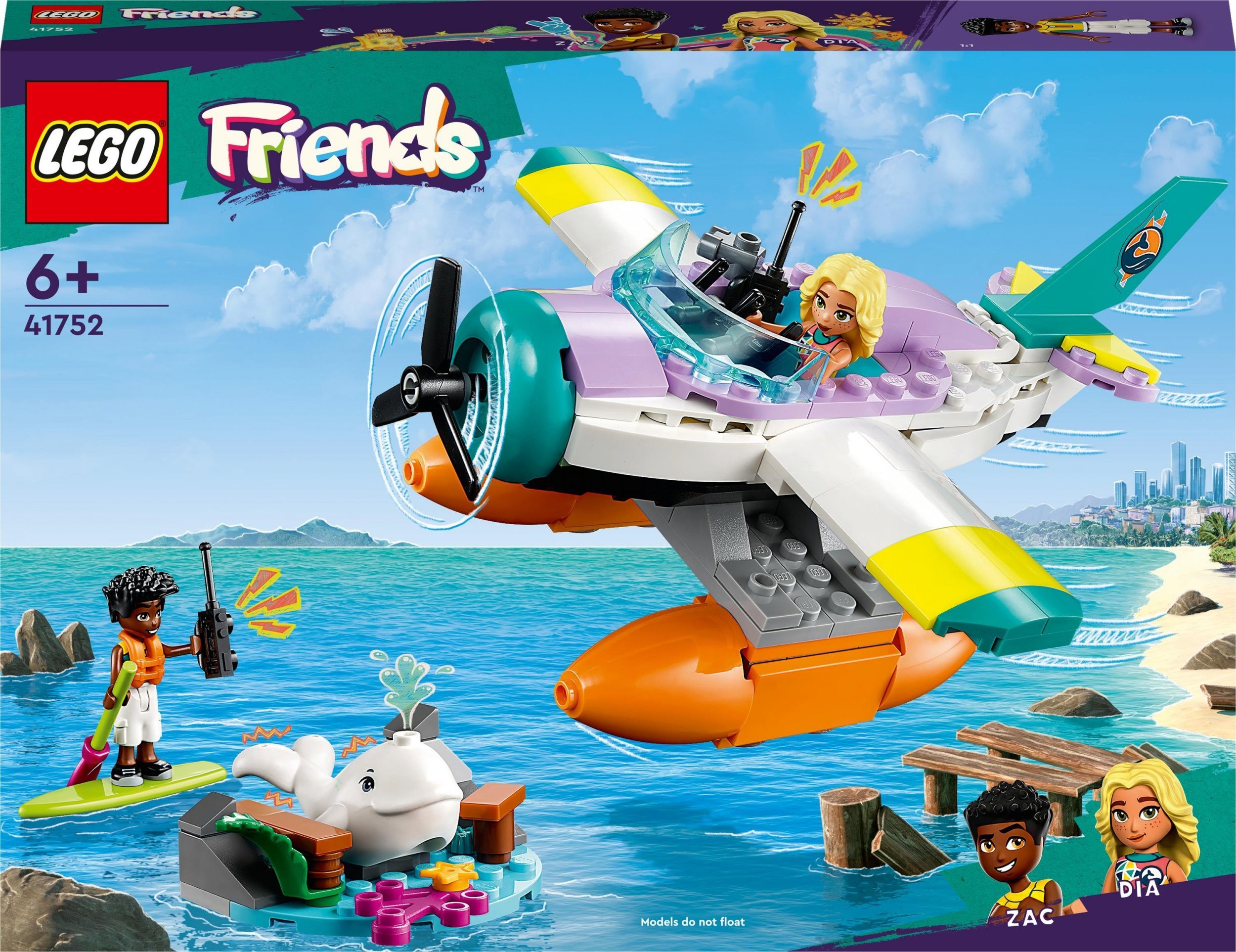 Hidroavionul de salvare LEGO Friends (41752)