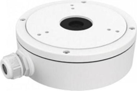 Suport Hikvision Junction box DS-1280ZJ-M, aliaj de aluminiu, rezistent la apa, alb