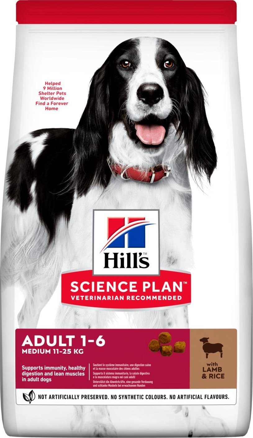 Hills HILL'S CANINE ADULT LAMB & RICE 2,5 KG pentru câini