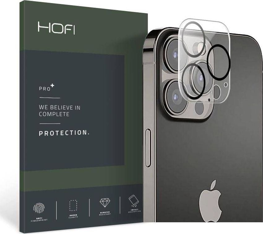 Folii protectie telefoane - Hofi Glass CAPAC CAMERA HOFI CAM PRO+ IPHONE 13 PRO / 13 PRO MAX CLEAR