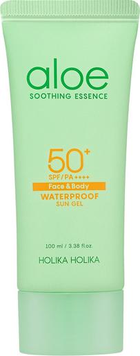 Holika Holika HOLIKA HOLIKA_Aloe Soothing Essence Face & Body Waterproof Sun Gel SPF50+ żel przeciwsłoneczny do twarzy i ciała 100ml